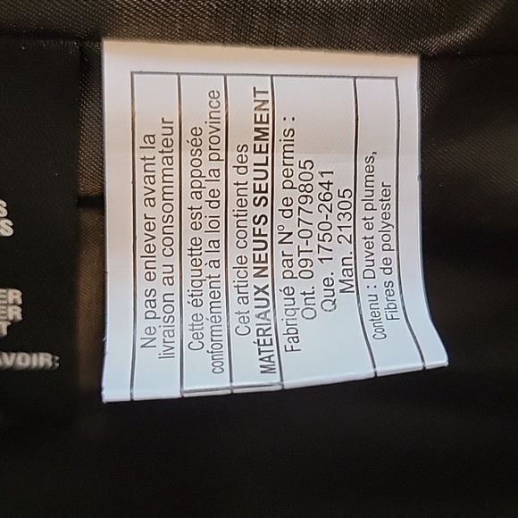 Cole Haan Down Coat Shorter Length 2x - Picture 7 of 11